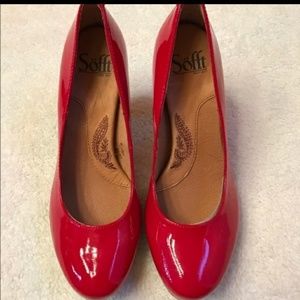 Like New Gorgeoussss Red Hawt Sofft Heels